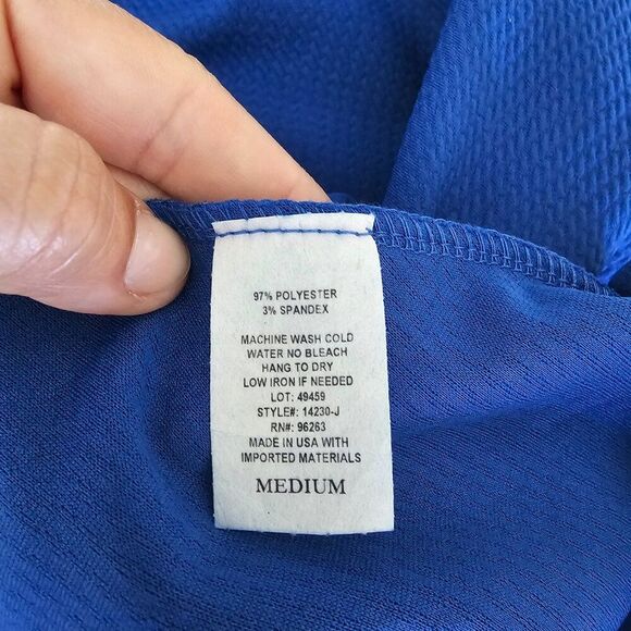 NWT Olivia Rae's Halter Fit & Flare Blue Dress - Picture 4 of 4